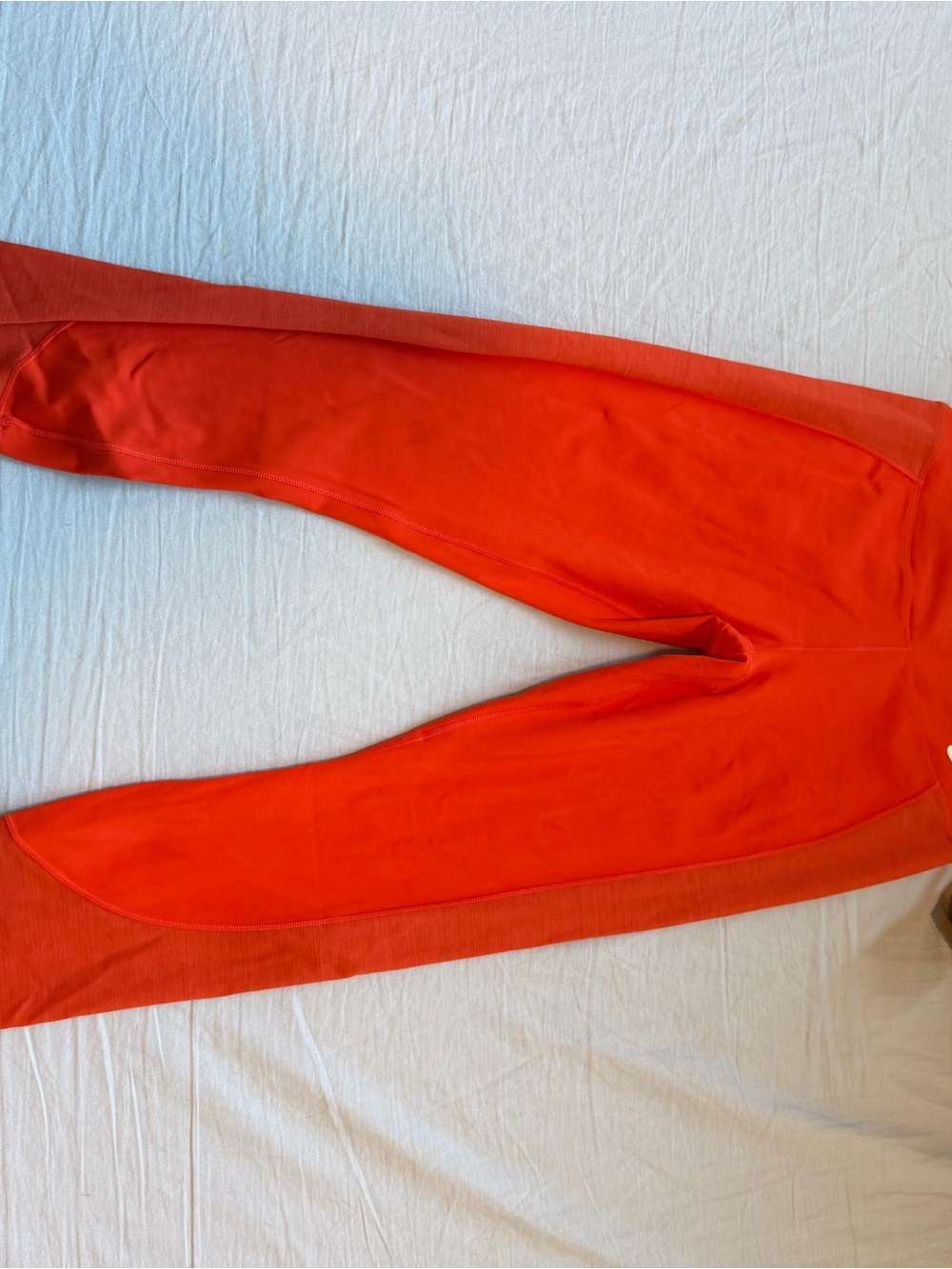 Nike Women's Bright Orange High-Rise Leggings